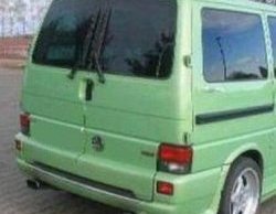 5 399 р. Лип спойлер Распашонка Volkswagen Caravelle T4 рестайлинг (1995-2003) (Неокрашенный). Увеличить фотографию 2