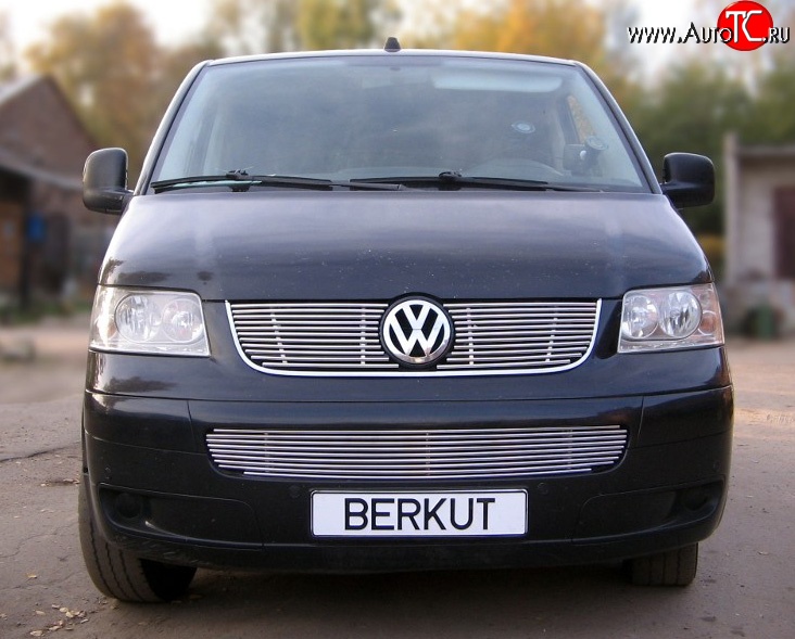 5 999 р. Декоративная вставка воздухозаборника Berkut Volkswagen Transporter T5 дорестайлинг (2003-2009)