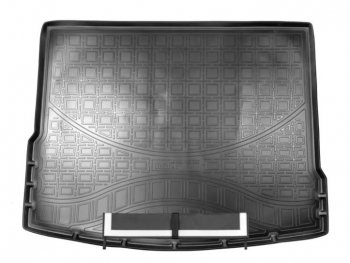 2 799 р. Коврик в багажник Norplast  Volkswagen Tiguan  Mk2 (2016-2022) (Черный с фартуком). Увеличить фотографию 1
