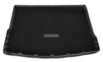 2 789 р. Комбинированый коврик с повышенной износостойкостью в багажник Unidec (полиуретан, текстиль)  Volkswagen Tiguan  Mk2 (2016-2022) (Черный). Увеличить фотографию 1
