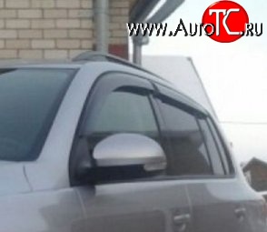 999 р. Комплект дефлекторов окон (ветровиков) 4 шт. Russtal Volkswagen Tiguan NF дорестайлинг (2006-2011)