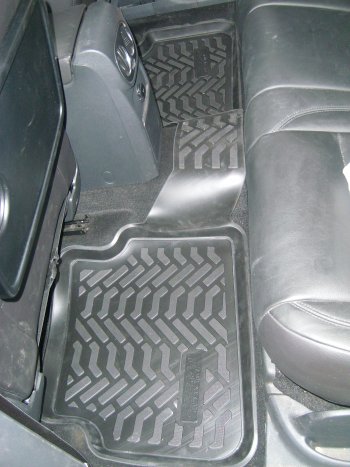 1 439 р. Коврики салона Aileron (3D с подпятником)  Volkswagen Tiguan  NF (2006-2017). Увеличить фотографию 3