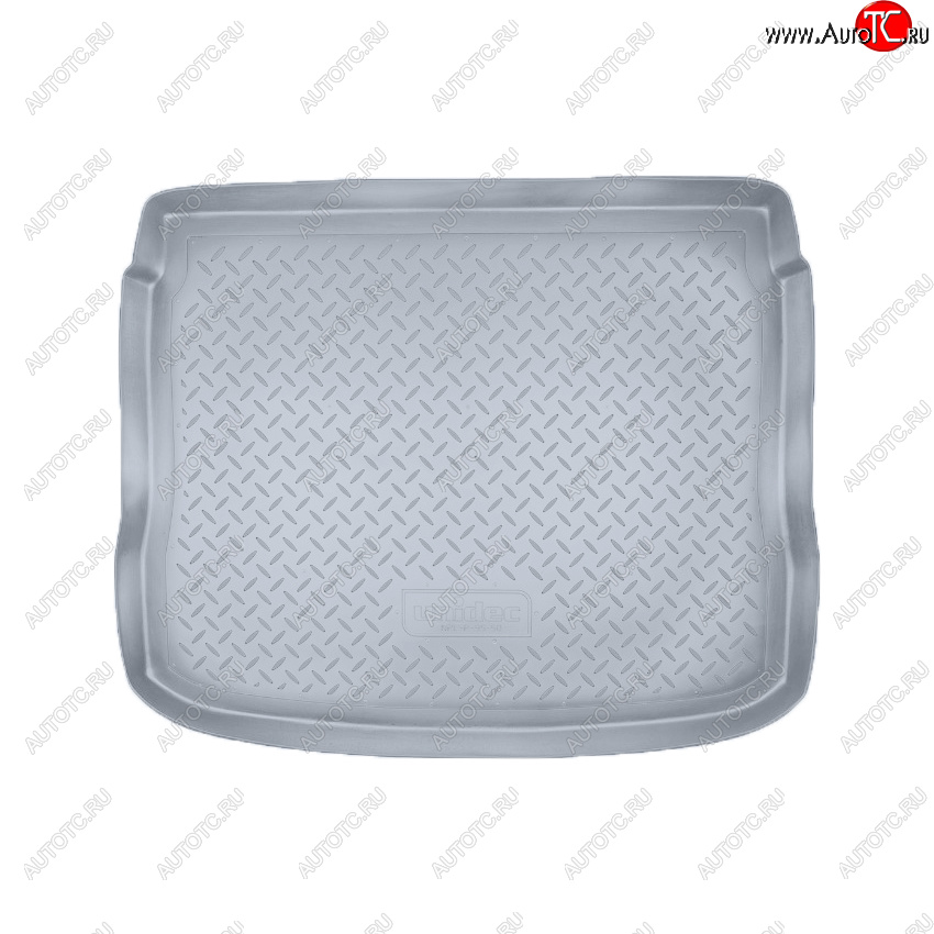1 979 р. Коврик багажника Norplast Unidec  Volkswagen Tiguan  NF (2006-2011) (Цвет: серый)
