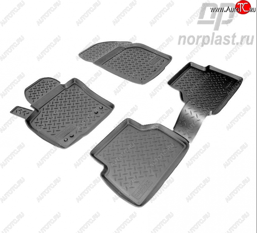 2 099 р. Комплект салонных ковриков Norplast  Volkswagen Tiguan  NF (2006-2011)
