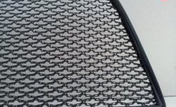 1 469 р. Сетка на бампер Track&Field Russtal (черная) Volkswagen Tiguan NF рестайлинг (2011-2017). Увеличить фотографию 1