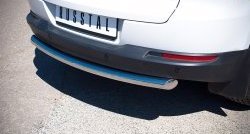17 599 р. Одинарная защита заднего бампера из трубы диаметром 63 мм (Sport & Style) Russtal Volkswagen Tiguan NF рестайлинг (2011-2017). Увеличить фотографию 2