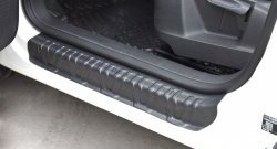 2 459 р. Накладки порожков салона RA Volkswagen Tiguan NF рестайлинг (2011-2017) (Комплект (передние+задние)). Увеличить фотографию 3