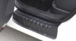 2 459 р. Накладки порожков салона RA Volkswagen Tiguan NF рестайлинг (2011-2017) (Комплект (передние+задние)). Увеличить фотографию 4