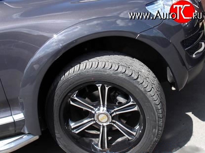 15 699 р. Комплект накладок на колёсные арки R-Line 7L Volkswagen Touareg GP рестайлинг (2006-2010) (Неокрашенные)