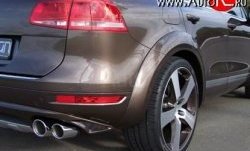 17 299 р. Комплект накладок на колёсные арки Je Design 7P Volkswagen Touareg NF дорестайлинг (2010-2014) (Неокрашенные). Увеличить фотографию 1