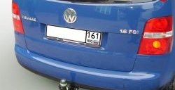 6 899 р. Фаркоп Лидер Плюс  Volkswagen Touran  1T (2003-2006) (Без электропакета). Увеличить фотографию 1