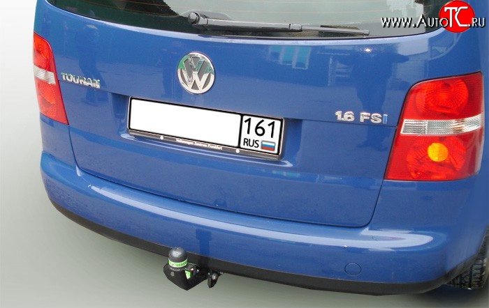 6 899 р. Фаркоп Лидер Плюс  Volkswagen Touran  1T (2003-2006) (Без электропакета)
