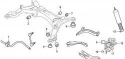 849 р. Полиуретановый сайлентблок ступицы задней подвески Точка Опоры Volvo XC90 C дорестайлинг (2002-2006). Увеличить фотографию 2
