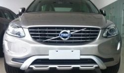 41 799 р. Накладка на передний бампер CT v2 Volvo XC60 (2017-2022) (Неокрашенная). Увеличить фотографию 3