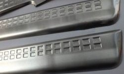 10 349 р. Накладки на порожки автомобиля СТ Volvo XC60  дорестайлинг (2008-2013). Увеличить фотографию 2