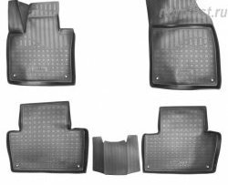 2 499 р. Комплект ковриков в салон Norplast Volvo XC90 L дорестайлинг (2015-2019). Увеличить фотографию 1