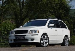 3 449 р. Реснички на фары INDIVIDUAL Volvo XC90 C 1-ый рестайлинг (2006-2009) (Неокрашенные). Увеличить фотографию 4