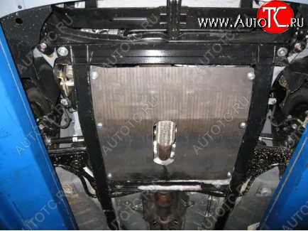3 399 р. Защита картера двигателя и КПП ALFECO (дв. 1.5 л) Vortex Corda (2010-2013) (Сталь 2 мм)